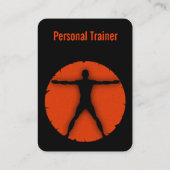 Body Madness Sinaasappel en Black Fitness Instruct Visitekaartje (Achterkant)