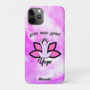 BODY MIND SPIRIT YOGA Meditatie Aasana Case-Mate iPhone Case