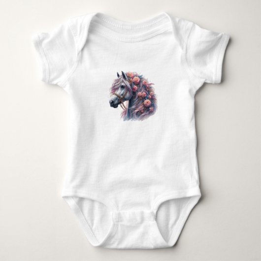 Body Paard Romper (Voorkant)