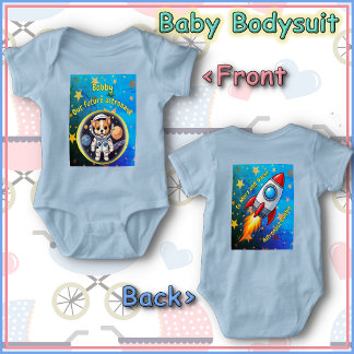 Body pak voor Baby - Raket naar Mars Romper