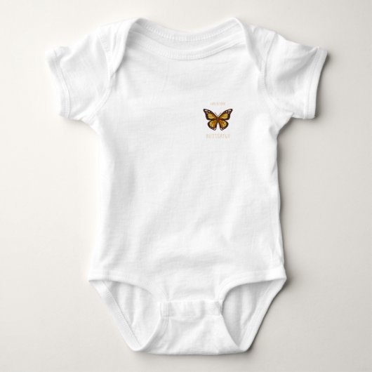 body-pakken en eendelige kleding romper (Voorkant)