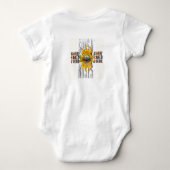 Body para bebe guns and roses romper (Achterkant)