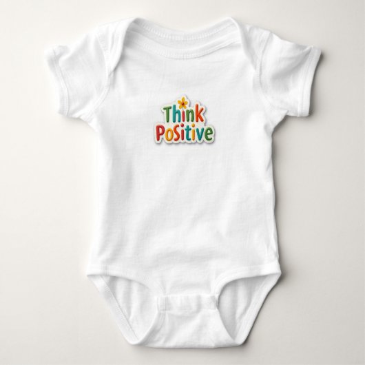 Body para Bebê motivacional Romper (Voorkant)