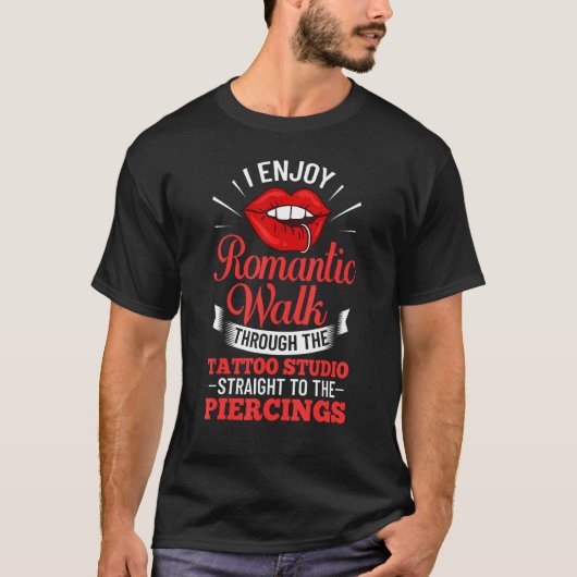 Body Piercing Dermal Implants Nose Ear Lip Modific T-shirt (Voorkant)