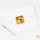 Body Piercing door ..... PISTOOL Ronde Sticker (Envelop)