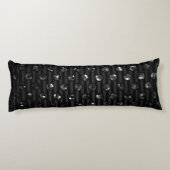 Body Pillow Black Sparkley Jewels Lichaamskussen (Achterkant)