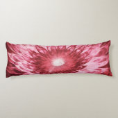 Body Pillow Fantasy Bloemen Rood Lichaamskussen (Achterkant)