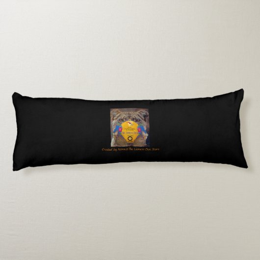 Body Pillow Merry-kerst Pillow Lichaamskussen (Achterkant)
