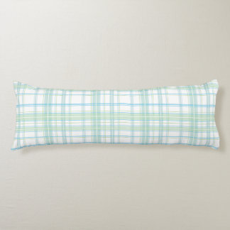 Body Pillow Summertide Tartan sweet pea 1 Lichaamskussen