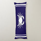 Body Pillow - Welkom bij Crab Island Lichaamskussen (Achterkant (Verticaal))