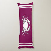 Body Pillow - Welkom bij Crab Island Lichaamskussen (Achterkant (Verticaal))