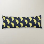 Body Pillow with Smiling Moon Pattern Lichaamskussen (Achterkant)