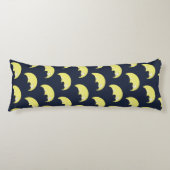 Body Pillow with Smiling Moon Pattern Lichaamskussen (Voorkant)