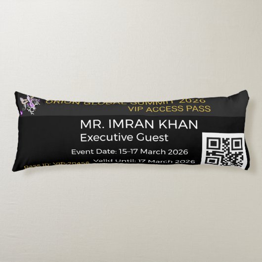 Body Pillows | Modern | Floral | Custom Lichaamskussen (Voorkant)