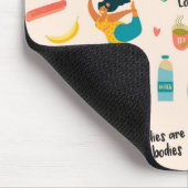Body Positivity Mousepad Muismat (Hoek)