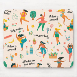 Body Positivity Mousepad Muismat