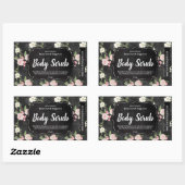 Body Scrub Label Handmade Business (Vel)