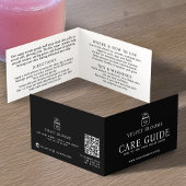 Body scrub packaging insert care user guide kaart