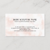 Body sculpting contouring spa Cirkel Logo Visitekaartje (Achterkant)