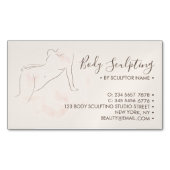 Body sculpting Treatment Care Magnetisch Visitekaartje (Voorkant)