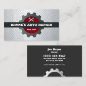Body Shop Auto Mechanic Visitekaartje (Voorkant / Achterkant)
