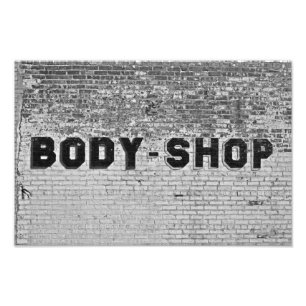 Body Shop Foto Afdruk