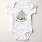 Body Suite 0-24 maanden Koala en baby "Ik hou van  Romper (Voorkant)
