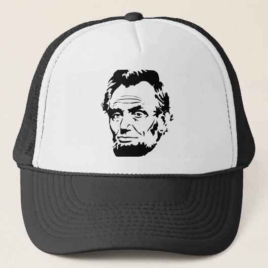 Body_Universe16 Abe Lincoln Trucker Hat Trucker Pet (Voorkant)