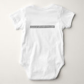 Body voor baby. 12-cel ICSI-batterij Romper (Achterkant)