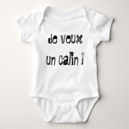 Body voor de baby: "Ik wil een kaliber." by REN Romper