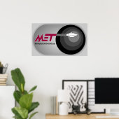 Body Wars MET Sign Poster (Thuiskantoor)