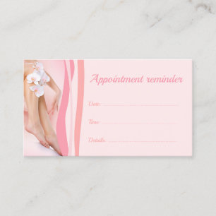 Body Waxing Soft Skin Spa Volgende bezoek Herinner Visitekaartje