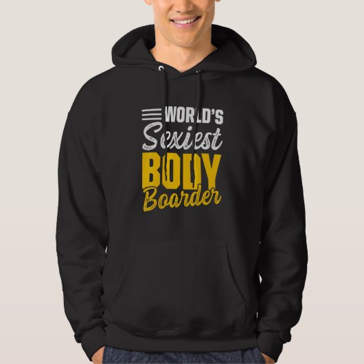 Bodyboarden Beste Bodyboard Bodyboarder Hoodie (Voorkant)