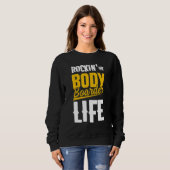 Bodyboarden Leven Bodyboard Bodyboarder Trui (Voorkant volledig)