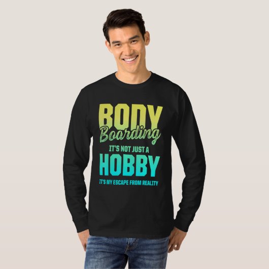Bodyboarder 32 t-shirt (Voorkant volledig)