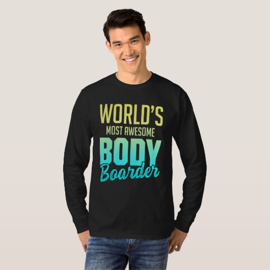 Bodyboarder 33 t-shirt (Voorkant volledig)
