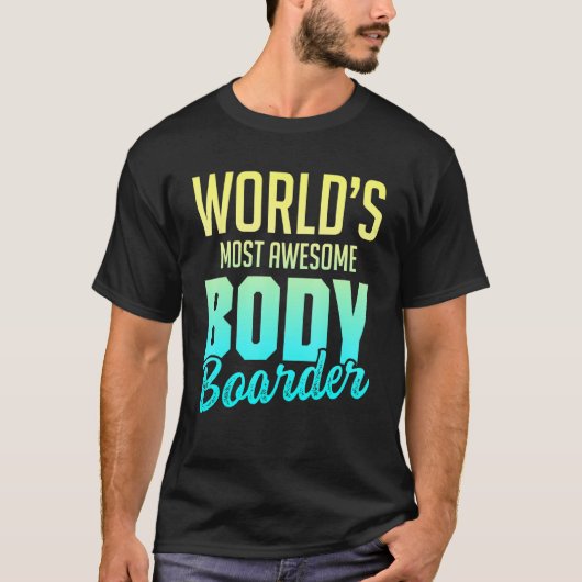 Bodyboarder 33 t-shirt (Voorkant)