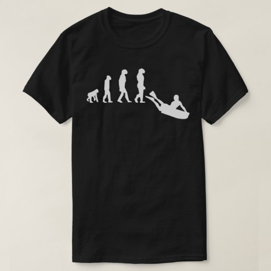 Bodyboarder Summer Evolution Gift T-shirt (Design voorkant)