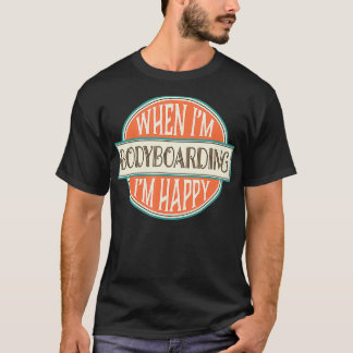 Bodyboarding Zomer Strand Leuk cadeau T-shirt