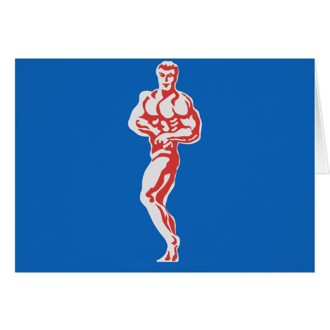 Bodybuilder (Voorkant Horizontaal)