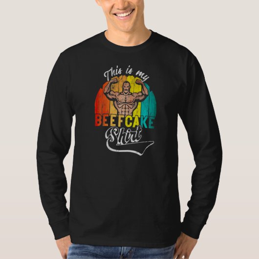 Bodybuilder Dit is mijn Beefcake Bodybuilding T-shirt (Voorkant)
