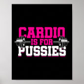 Bodybuilder Gewichtheffer  Poster (Voorkant)