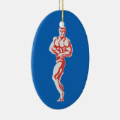 Bodybuilder Keramisch Ornament (Rechts)