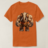Bodybuilder Olifant 1 T-shirt (Design voorkant)