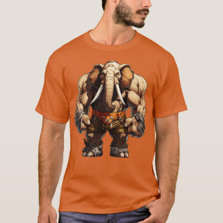 Bodybuilder Olifant 1 T-shirt