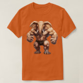 Bodybuilder Olifant T-shirt (Design voorkant)