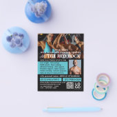 Bodybuilder, persoonlijke trainer, Gym Adverteren Flyer (Enkel)