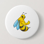 Bodybuilder Ronde Button 7,6 Cm (Voorkant)