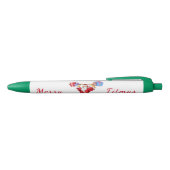 Bodybuilder Santa Funny Christmas Pen (Bovenkant)