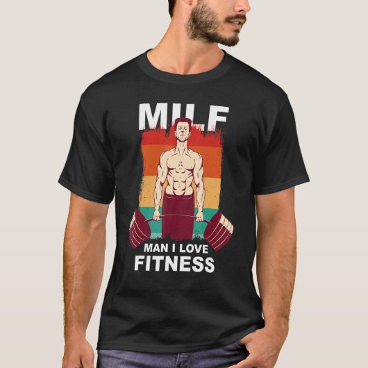 Bodybuilder Sterkte Sport Uitpompen T-shirt (Voorkant)